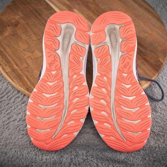 Asics Womens Gel Excite 8 1012A916 Blue Running Shoes Sneakers Size 6 - Picture 7 of 9